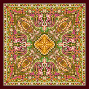 佩斯利印花华亿平台图片