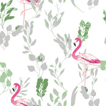 火烈鸟印花华亿平台图片