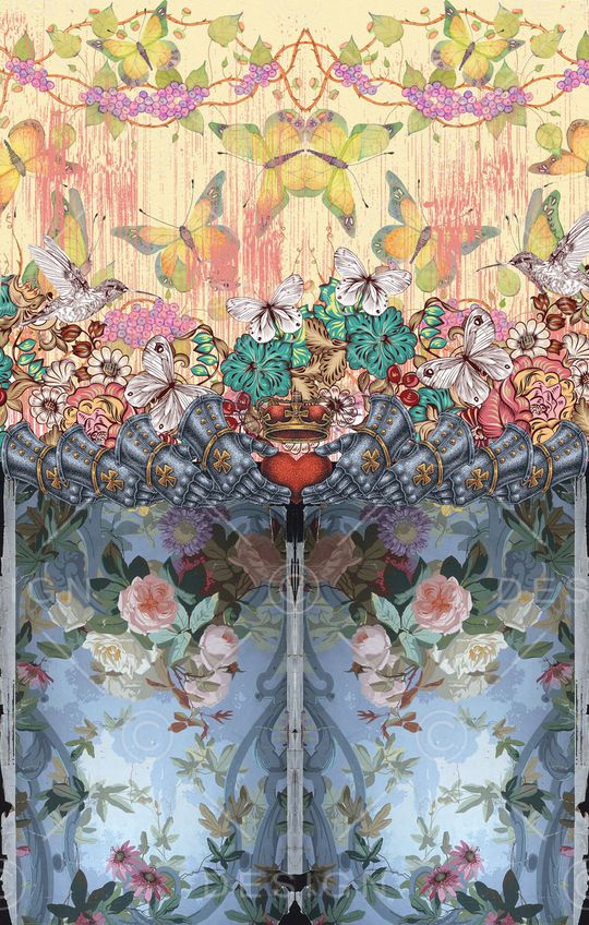 定位花印花华亿平台图片