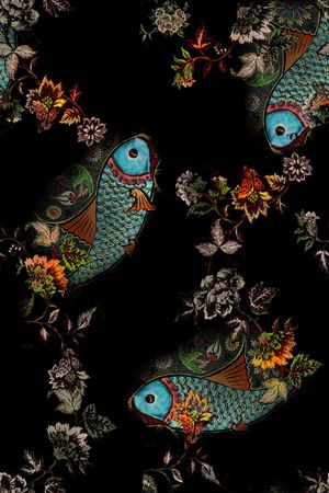 民族风印花华亿平台图片