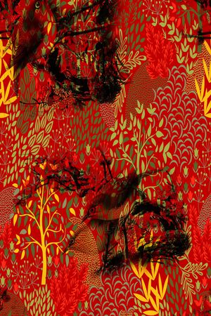 民族风印花华亿平台图片