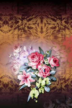 定位花印花华亿平台图片