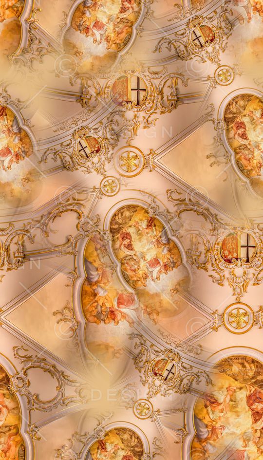 抽象印花华亿平台图片