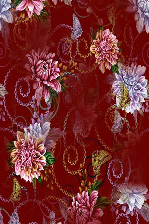 民族风印花华亿平台图片