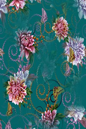 民族风印花华亿平台图片