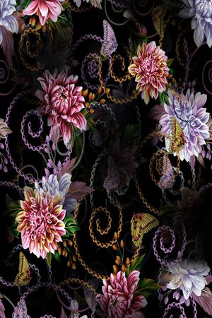 民族风印花华亿平台图片