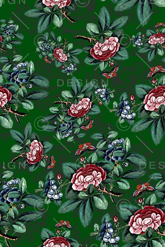 植物印花华亿平台图片