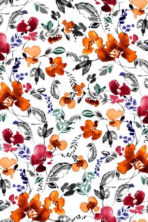 小碎花印花华亿平台图片