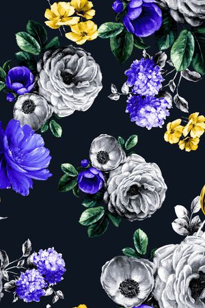 牡丹印花华亿平台图片