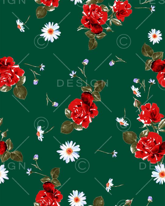 小碎花印花华亿平台图片