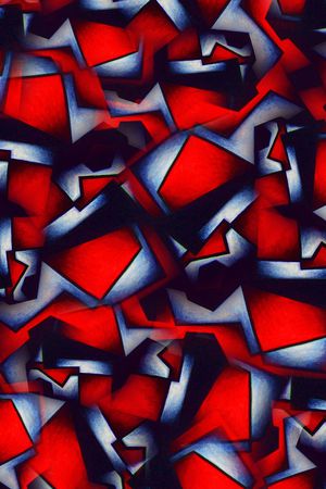 抽象印花华亿平台图片