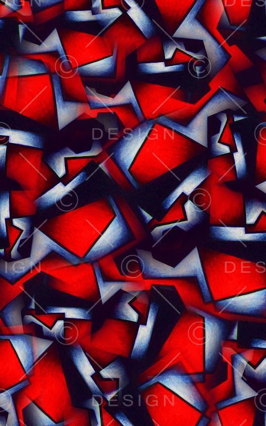 抽象印花华亿平台图片