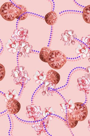 小碎花印花华亿平台图片