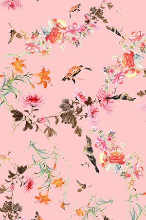 小碎花印花华亿平台图片