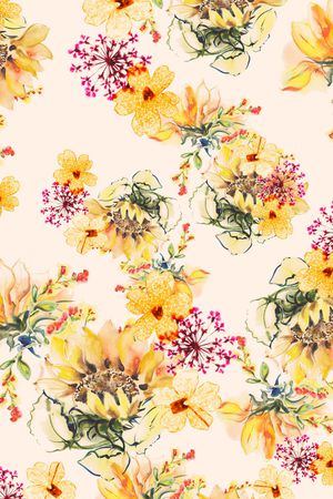 小碎花印花华亿平台图片