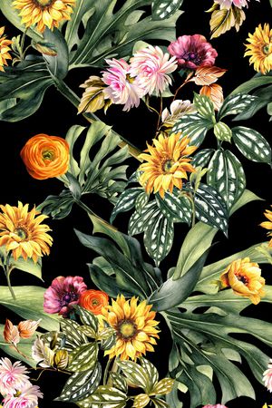 植物印花华亿平台图片