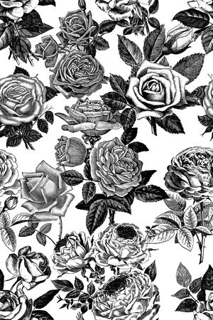 文艺清新玫瑰花印花华亿平台图片