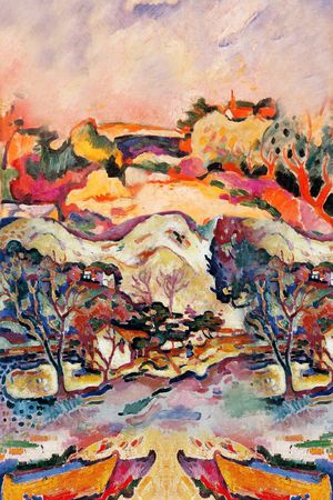 抽象印花华亿平台图片