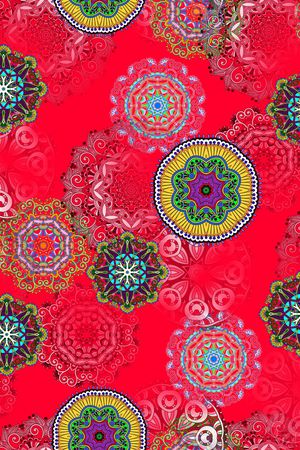 波西米亚印花华亿平台图片