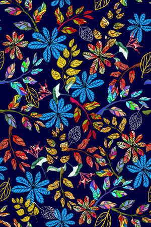 植物印花华亿平台图片