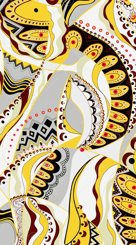 抽象印花华亿平台图片