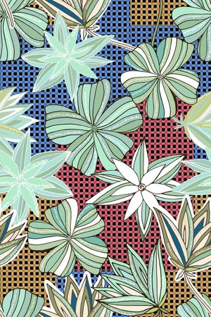 文艺清新花印花华亿平台图片