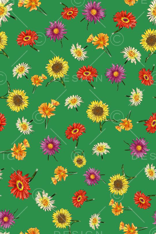 小碎花印花华亿平台图片