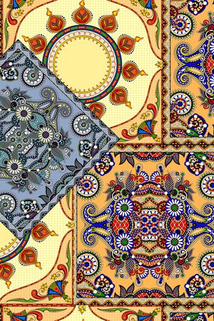 复古印花华亿平台图片