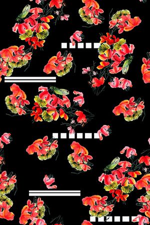 淑女印花华亿平台图片