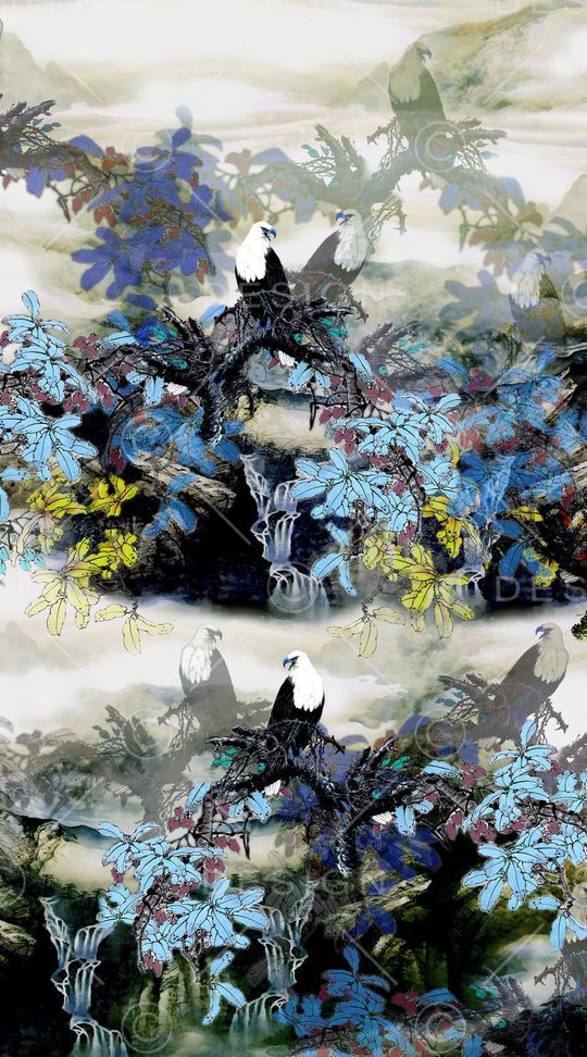 定位花印花华亿平台图片