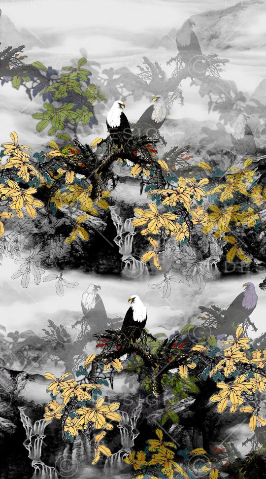 定位花印花华亿平台图片