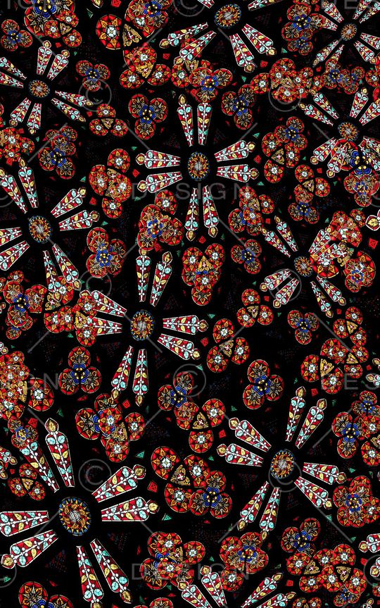 民族风印花华亿平台图片