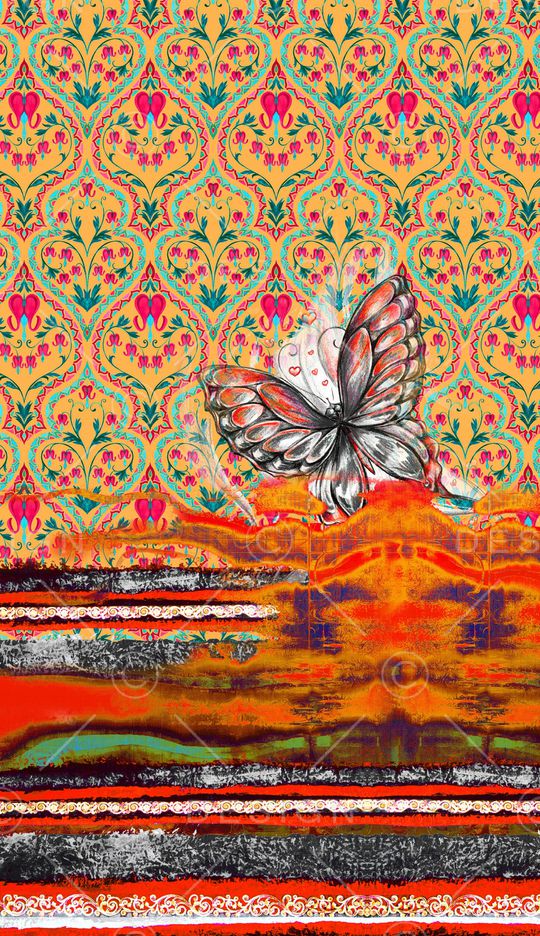 定位花印花华亿平台图片