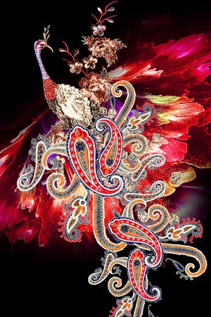 数码华亿平台印花华亿平台图片