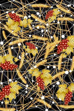 抽象印花华亿平台图片