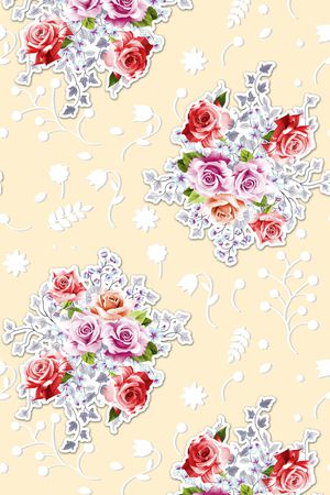 淑女印花华亿平台图片