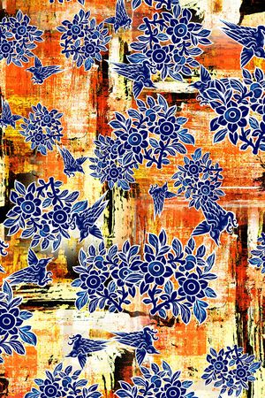 肌理印花华亿平台图片