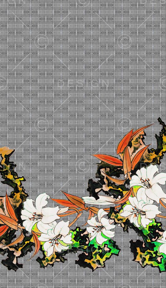 格子印花华亿平台图片