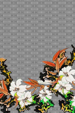 格子印花华亿平台图片