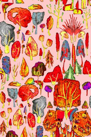 抽象印花华亿平台图片