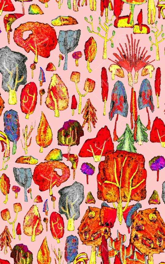 抽象印花华亿平台图片