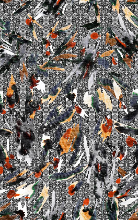 抽象印花华亿平台图片