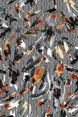 抽象印花华亿平台图片