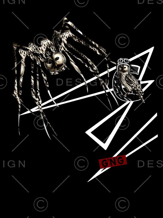 蜘蛛印花华亿平台图片