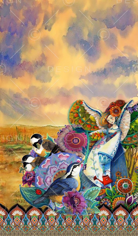 鸟印花华亿平台图片