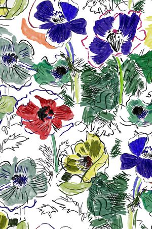 抽象印花华亿平台图片