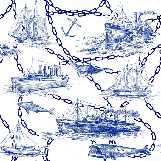 船锚印花华亿平台图片