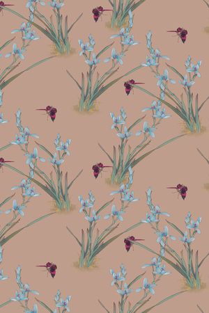 淑女印花华亿平台图片