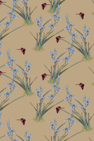 淑女印花华亿平台图片