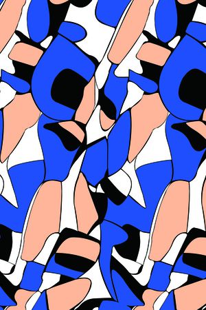 抽象印花华亿平台图片